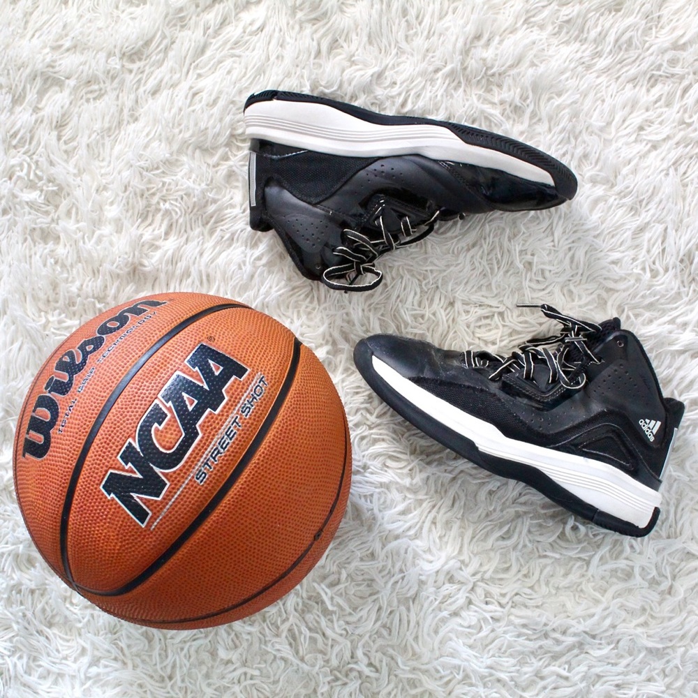 Adidas High-Top Basketball Shoes | Boys / Girls Basketball Shoes | Athletic